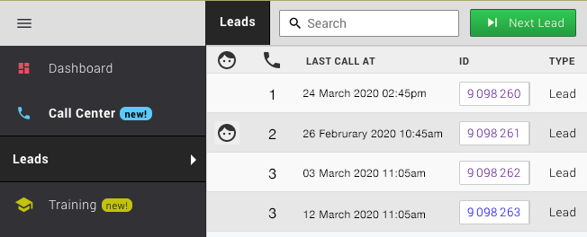 Lead Overview